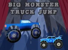 Salto del grande monster truck