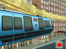 Sky Train Simulator: gioco di guida di treni sopraelevati