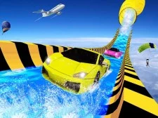 Avventura di corse automobilistiche con scivoli d'acqua 2020